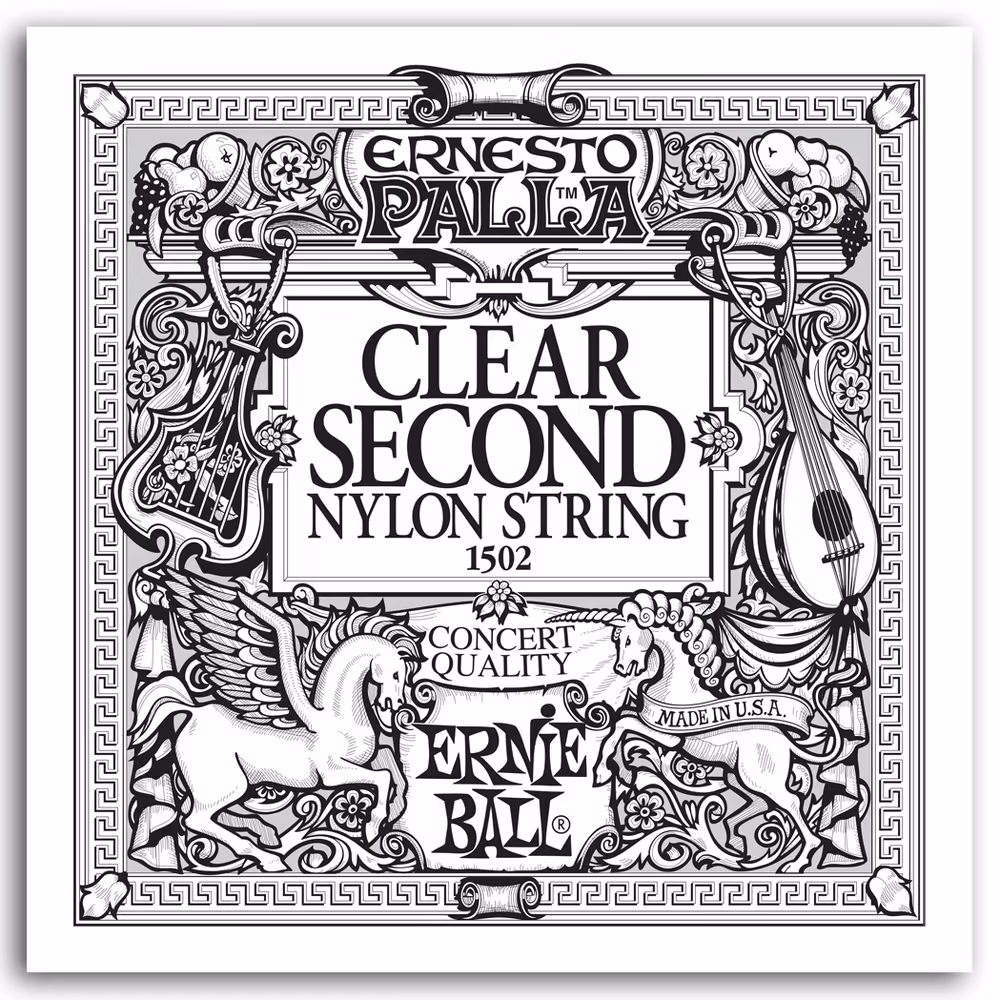 ERNIE BALL Cuerda Nylon Clear Ernesto Palla 2Nd. EB1502