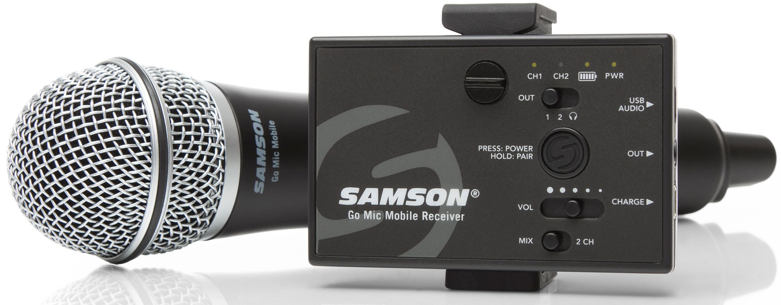 SAMSON GO MIC Mobile Handheld Sistema inalámbrico para Smartphones, tablets, camaras y PCs GO MIC Mobile Handheld