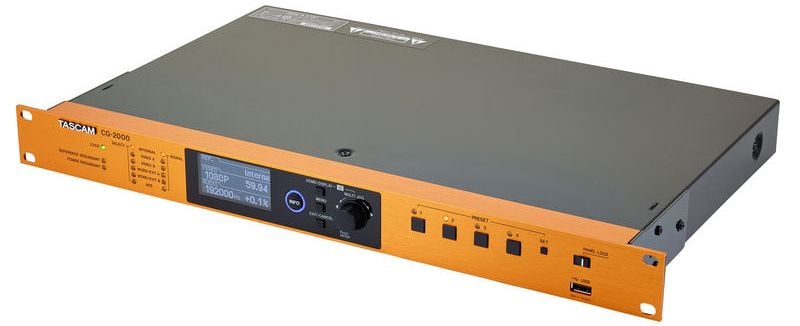 Tascam CG-2000 Masterclock Generator para estudios de difusión y postproducción CG-2000