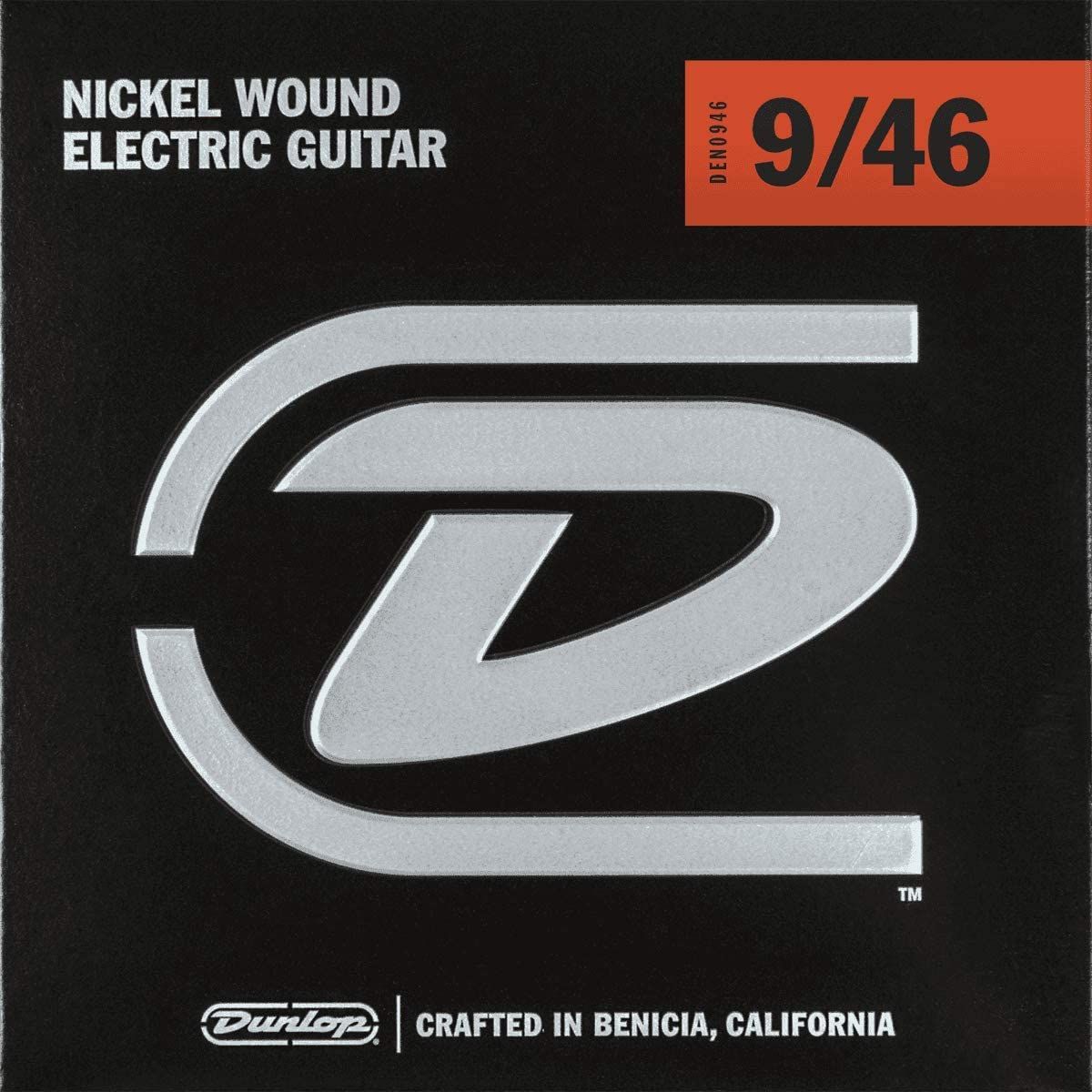 Dunlop DEN0946 Juego Cuerdas Guitarra Electrica Nickel Ligth Heavy 09-46 DEN0946