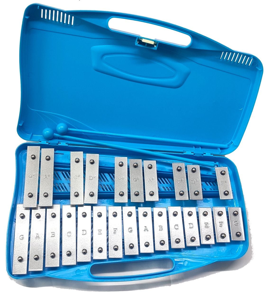 Alysée MT25-CR-BL. Metalófono Azul MT25 CR-BL