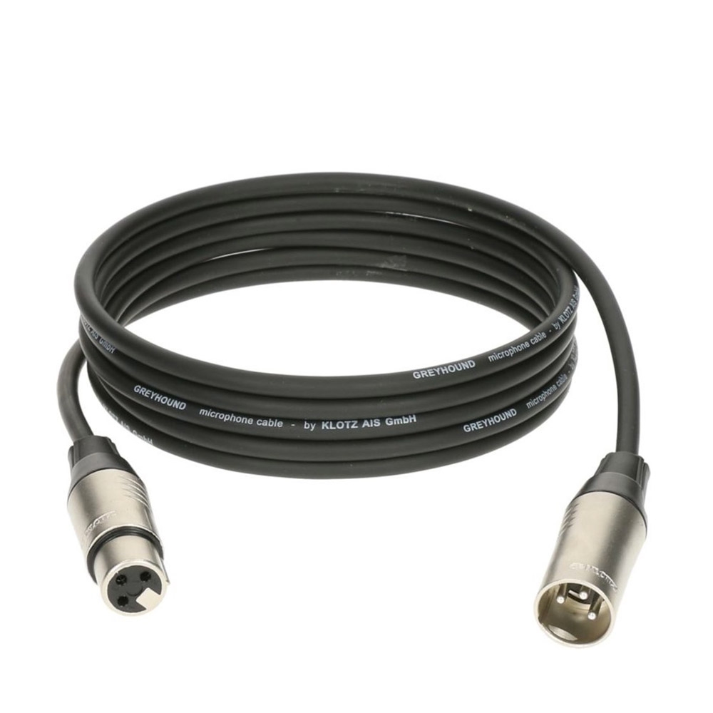 Klotz Cables GRG1FM05.0 Greyhound 5m Cable XLR GRG1FM05.0