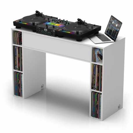 Reloop Glorious Dj Modular Mix Station White Mueble Dj GLORIOUS DJ MODULAR MIX STATION