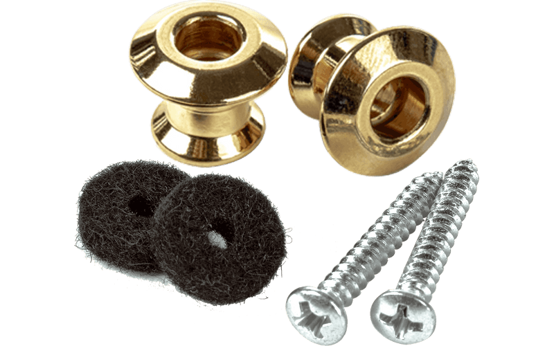 Dunlop Straplok Dualdesign 2 uds Dorado null
