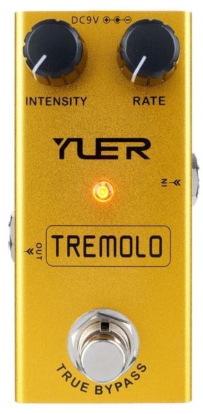 YUER TREMOLO Pedal de efectos para guitarra eléctrica TREMOLO