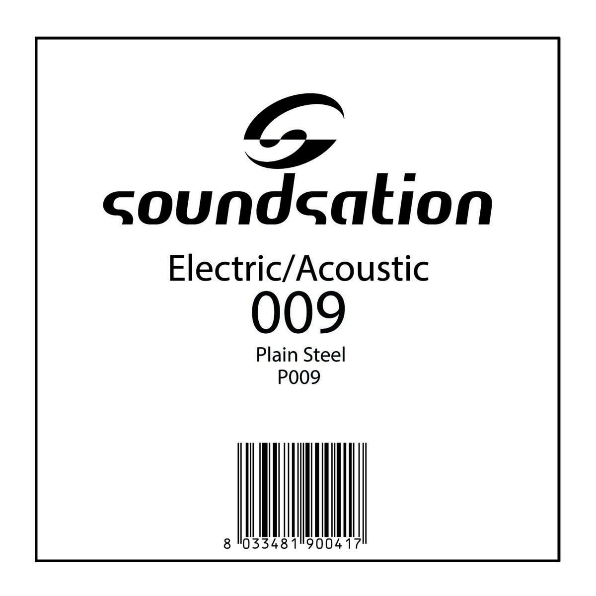 Soundsation P009 Cuerdas para guitarra eléctrica serie SE - 0.09 P009