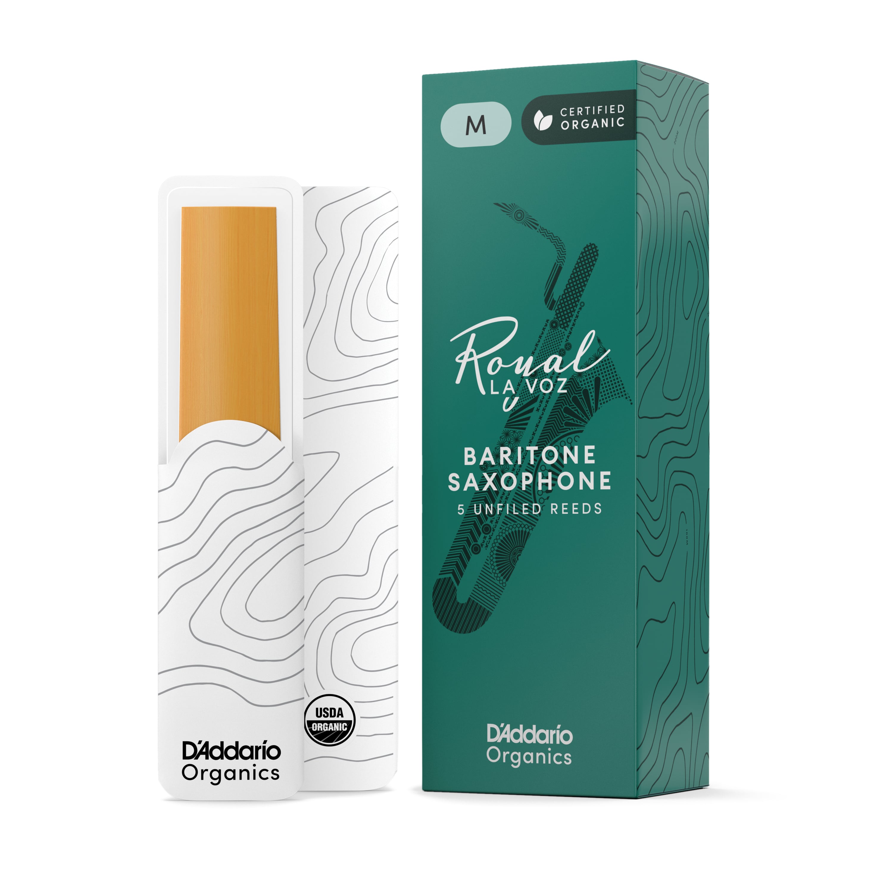 D´addario La Voz Bari Sax Reeds, Md RLC05MD