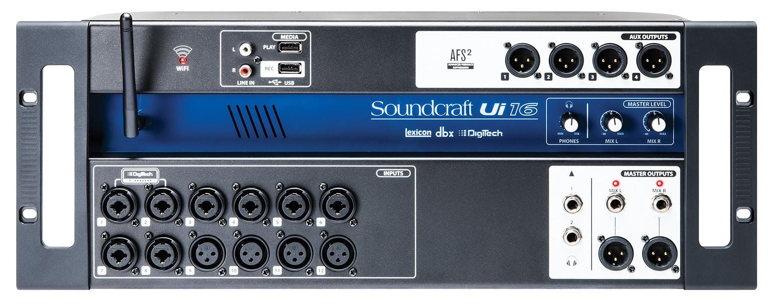 SOUNDCRAFT UI16 Mezclador 16 Canales ui16