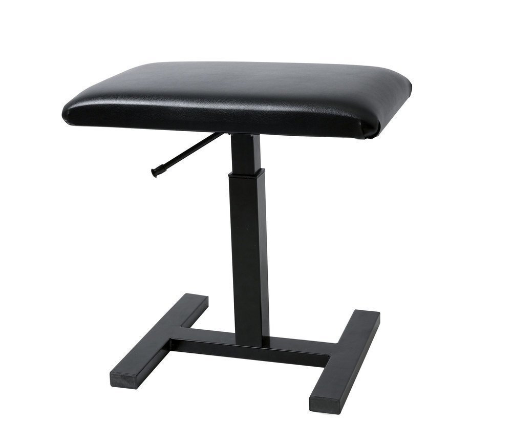 GEWA 130400 Banqueta de Piano Deluxe Auto Lift Asiento piel sintética negro 130400
