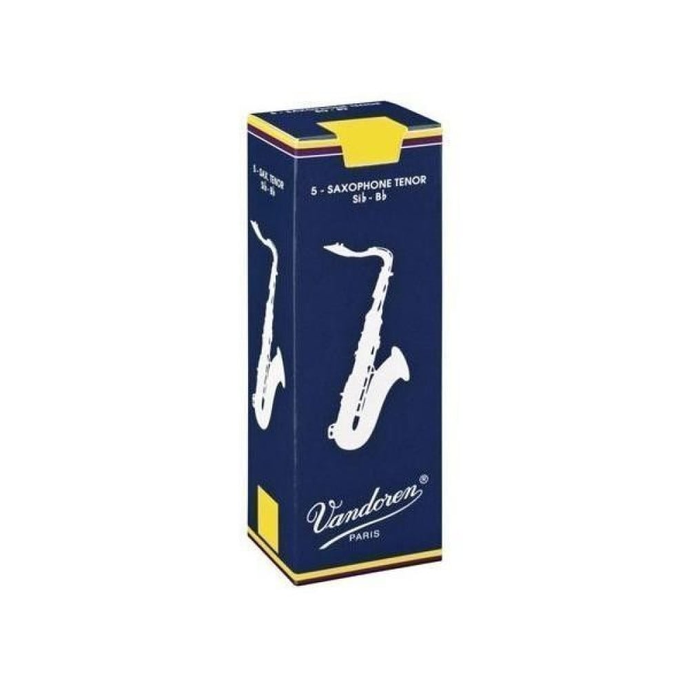 Vandoren Caja 5 Cañas Saxo Tenor Vandoren Tradicional 2 caja azul Caja 5 Cañas Saxo Tenor Vandoren Tradicional 2 caj