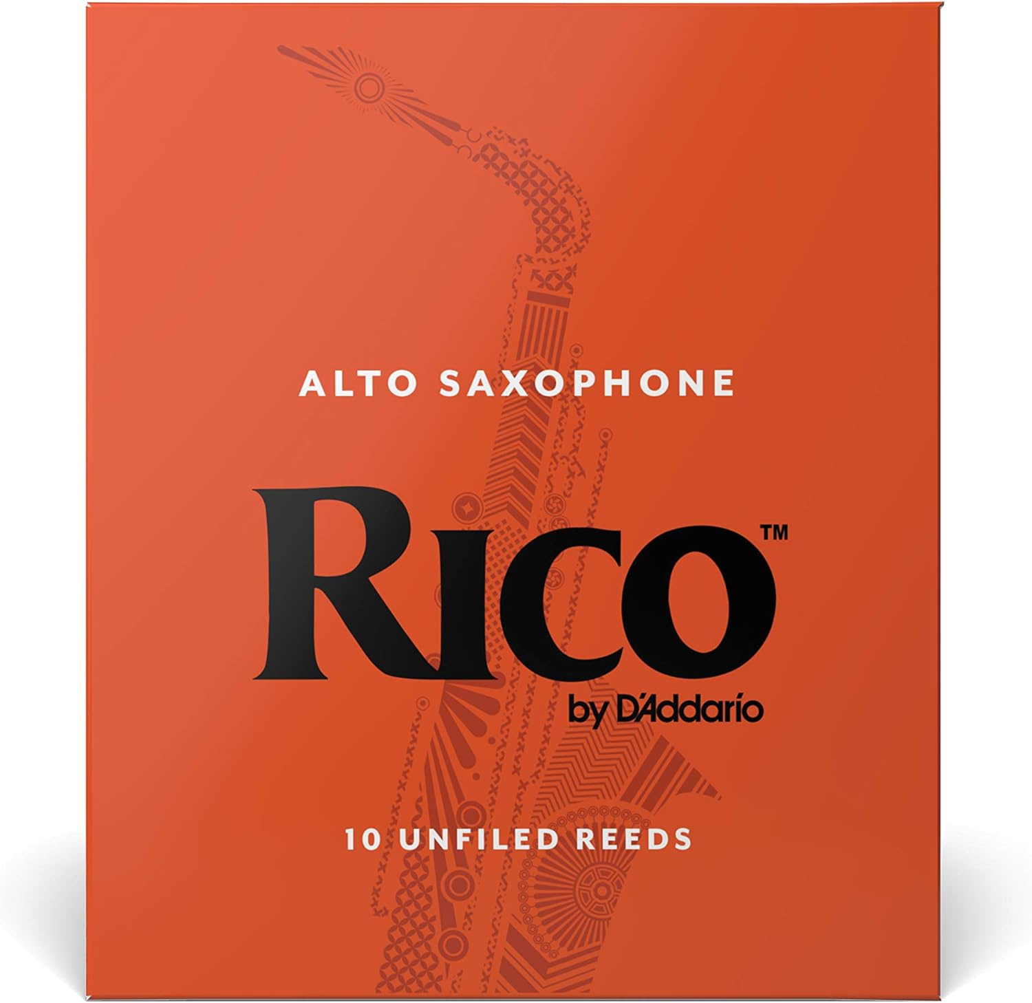 Daddario Rico RJA1035 Cañas Saxo Alto Dureza 3,5 Paquete 10 unidades RJA1035