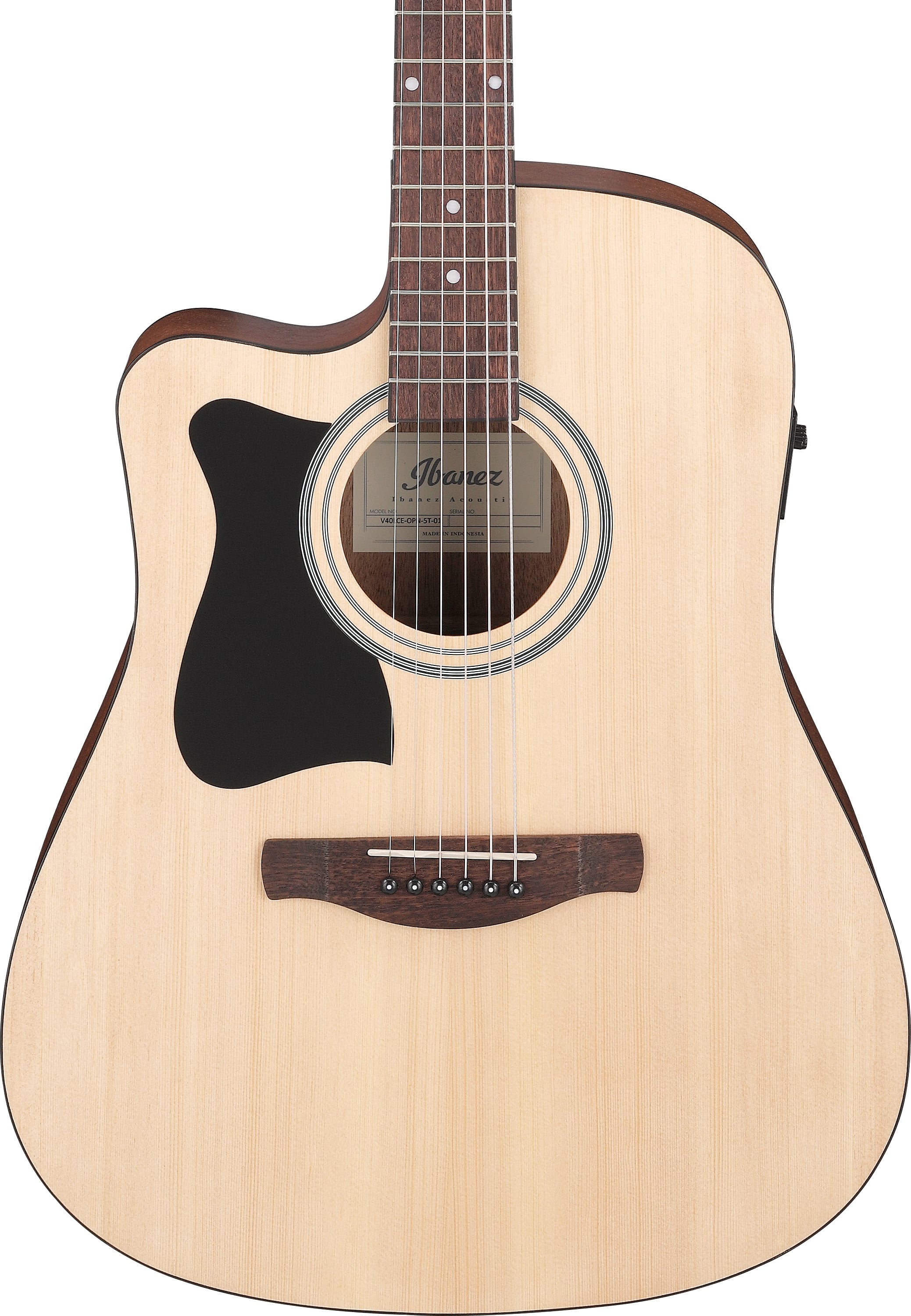 Ibanez V40LCE OPN Guitarra Electro-Acústica Modelo Zurdo V40LCE OPN