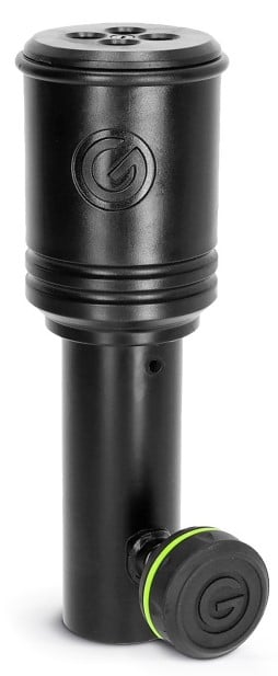 Gravity PAD A Adaptador de tubo y cortina de 4 orificios para montantes de 35 mm PAD A - Adaptador de tubo y cortina de 4 orificios