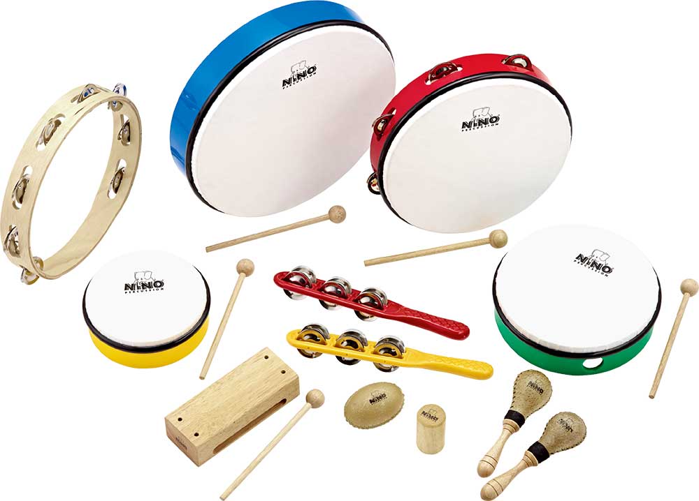 Nino Percussion Set 12 Piezas Percusion Ninose NINOSET012