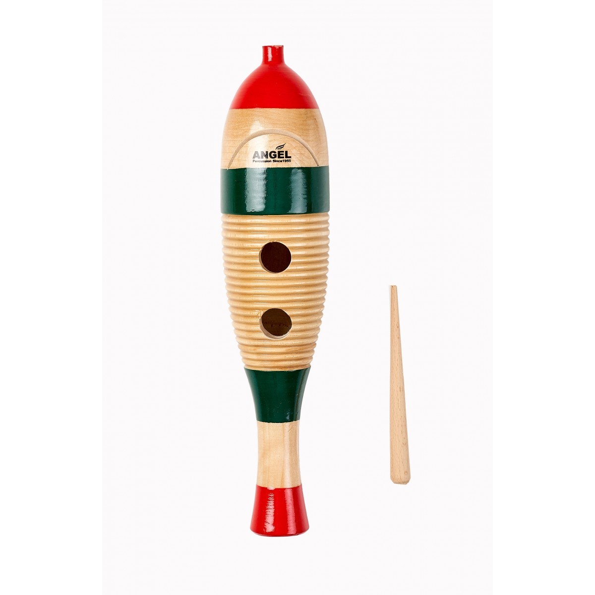 Angel APG-L güiro de madera ecológico de 39 cm APG-L