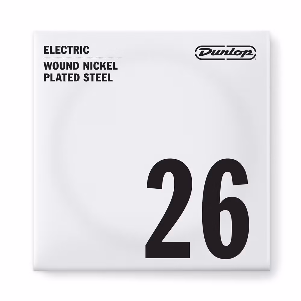 Dunlop Cuerda Eléctrica Nickel Entorchada 026 CDUDEN26
