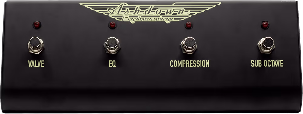 Ashdown MASFS-4 Pedal Footswitch 4 Canales Ashdown Fs-4 MASFS-4