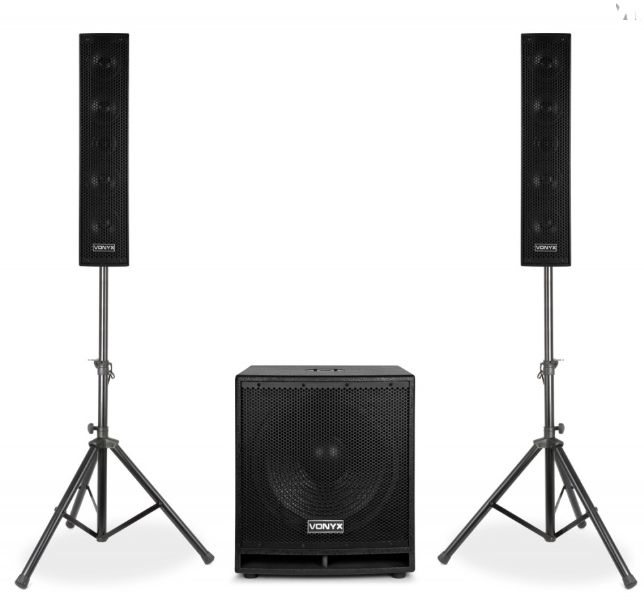 Vonyx VX880BT Sistema PA Activo 2.1 170107 Bluetooth VX880BT