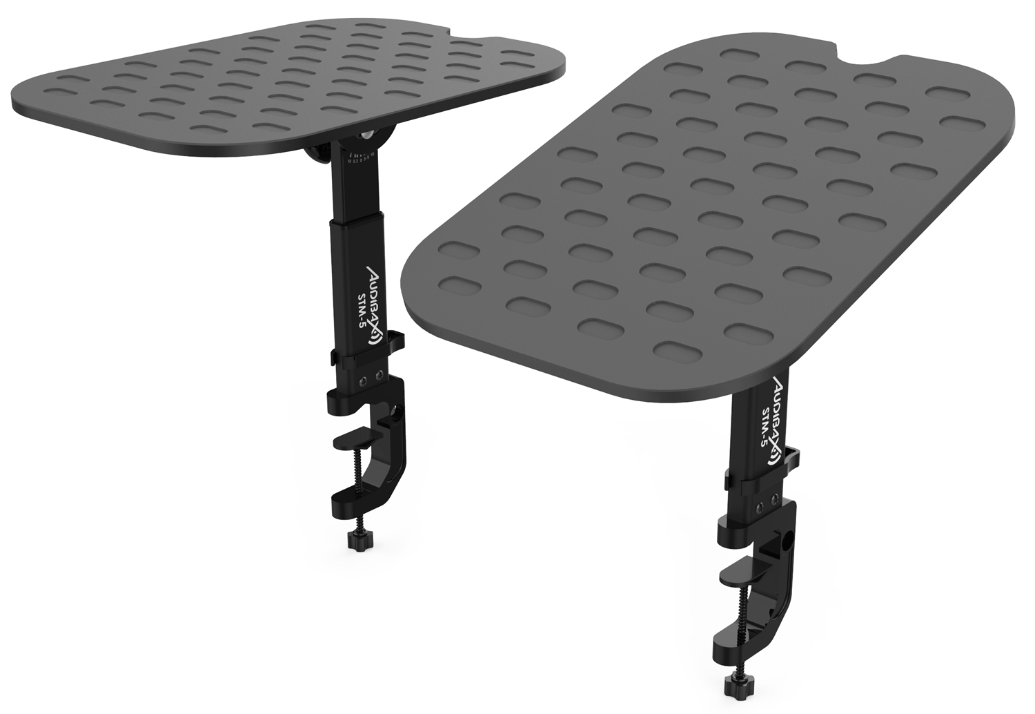 Audibax NEO STM-5 Soportes Monitores / Altavoces Estudio para Mesa Regulables (Pareja) NEO STM-5