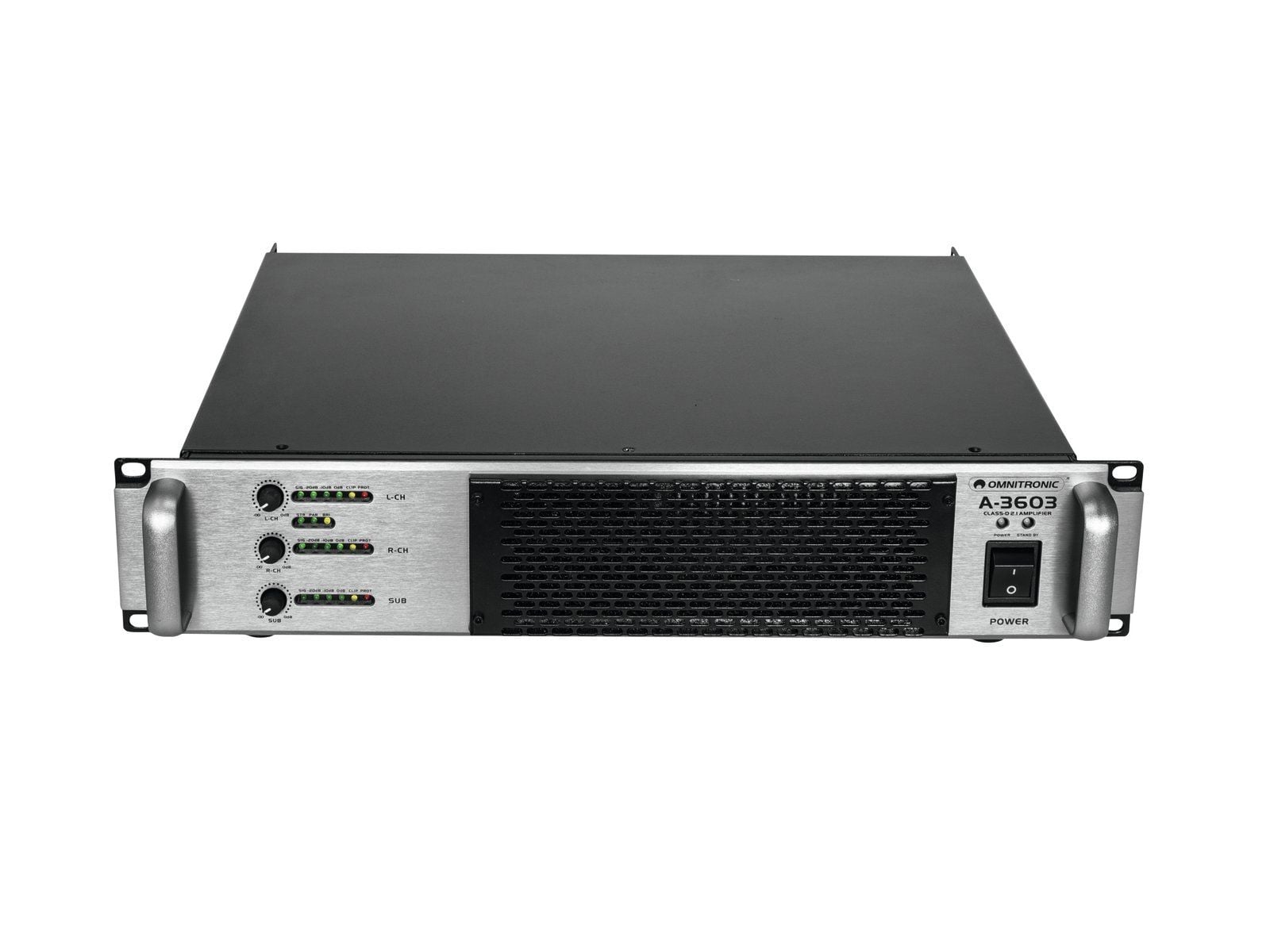 Omnitronic A-3603 Etapa de Potencia 2.1 Clase D A-3603