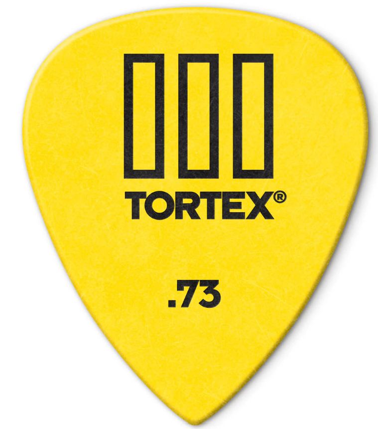 Dunlop Tortex TIII de 0,73 mm Pack 12 Un. 462P73