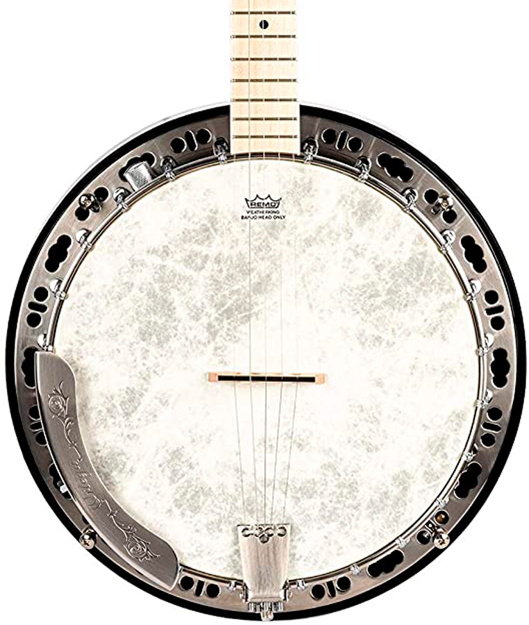 Ortega OBJE400TCO. Banjo Transparent Charcoal + Funda OBJE400-TCO