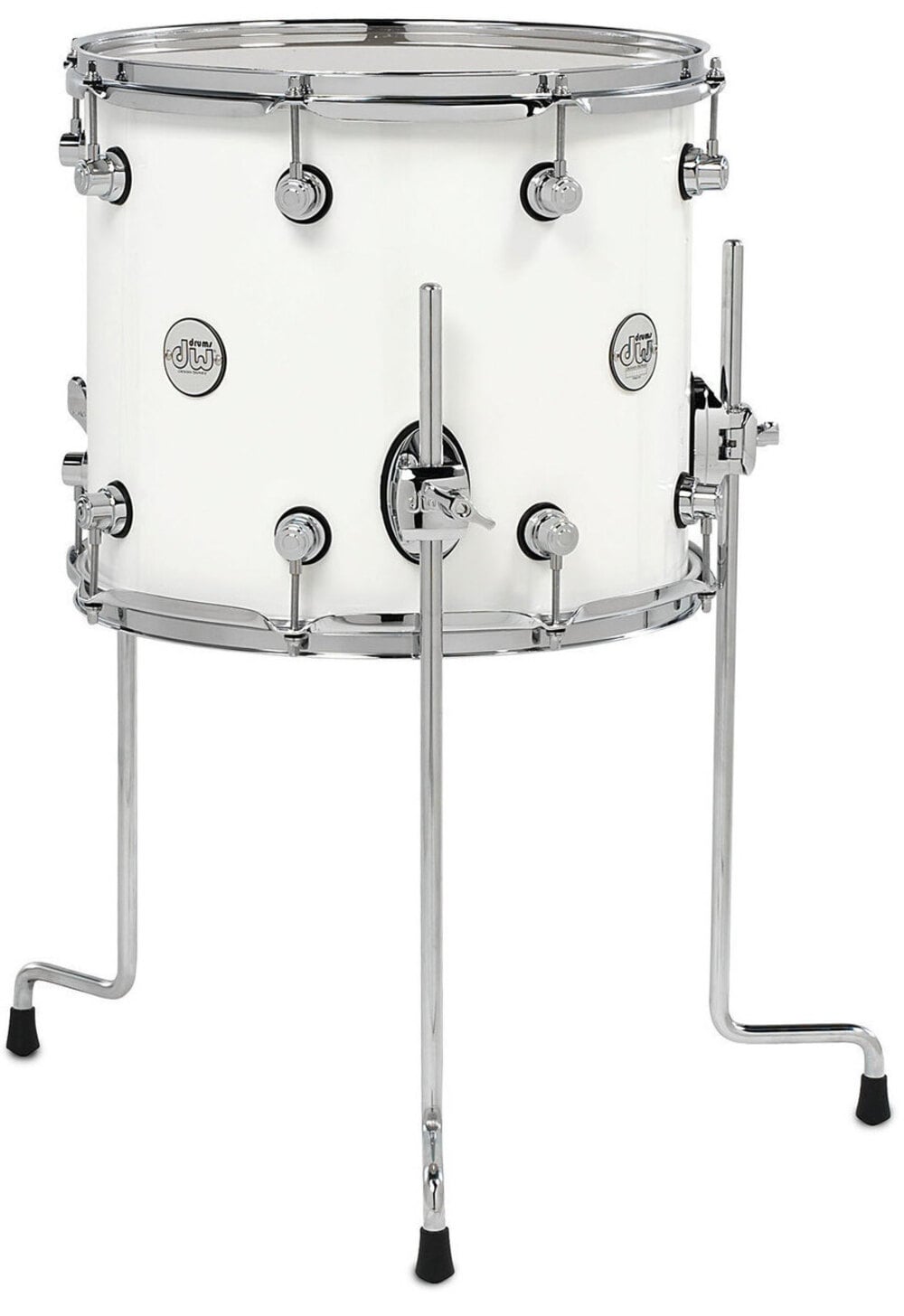 Drum Workshop DDLG1214TTWH Tom Base Design White Gloss DDLG1214TTWH