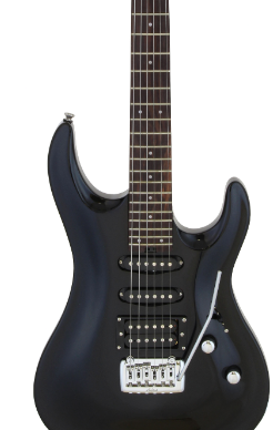 Aria Macmbk Guitarra Mac-Std Negro Metalizado MACMBK
