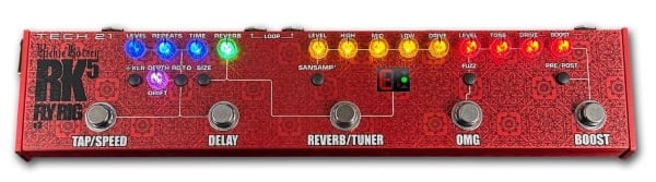Tech 21 RK5 Ritchie Kotzen V3 Signature Multiefectos Tech 21 RK5 Ritchie Kotzen V3