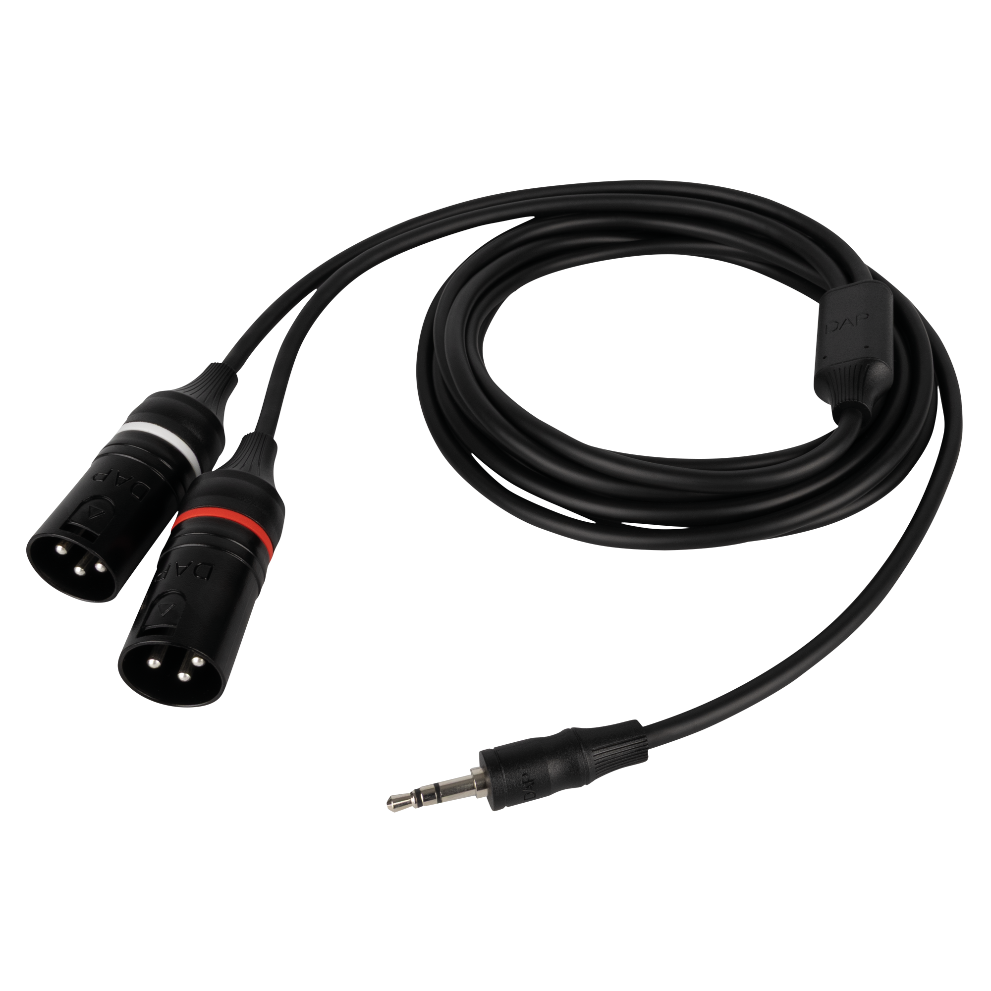 DAP Audio FL120 - male stereo mini-jack to 2 XLR/M 3P 3 m FL1203