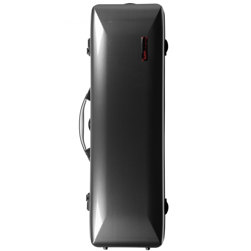 Bam Estuche violí Hightech rectangular 2018XL 4/4 Silver carbon ACEVBA2018XLSC
