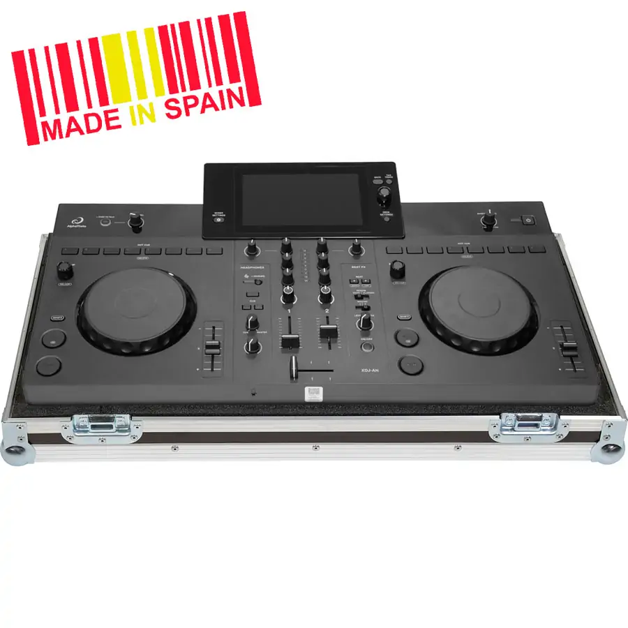 Walkasse WC-XDJAN-ESP Flight case Compact disc Alphatheta® XDJ-AN Plata Walkasse WC-XDJAN-ESP Flight case Compact disc Alp