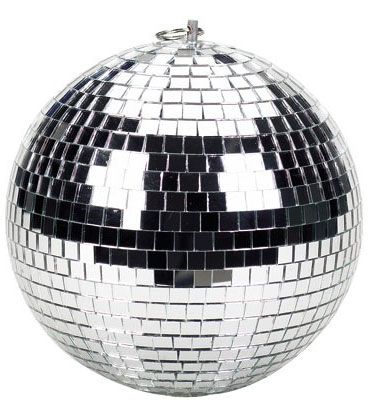 BEAMZ 151585 Bola de espejos  cristal plano 30cm 151585