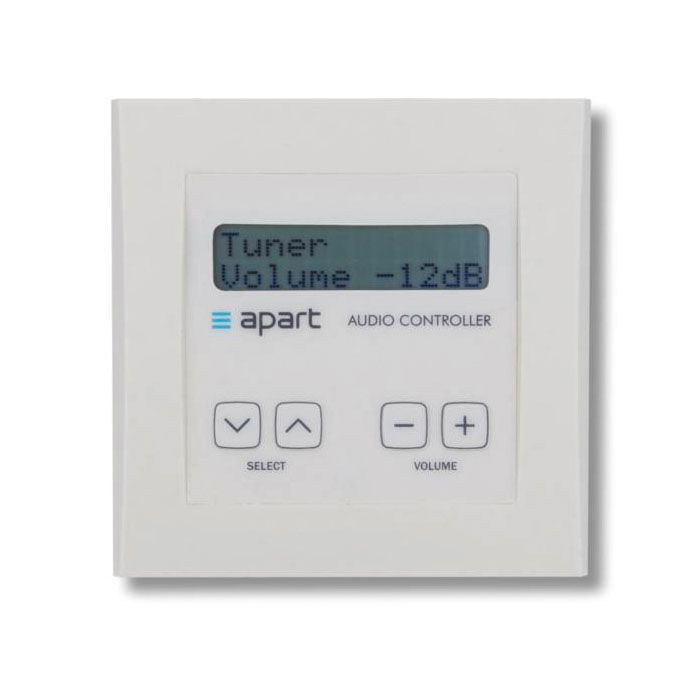 Apart Biamp DIWAC Panel de control de montaje en pared para AudioControl12.8 DIWAC