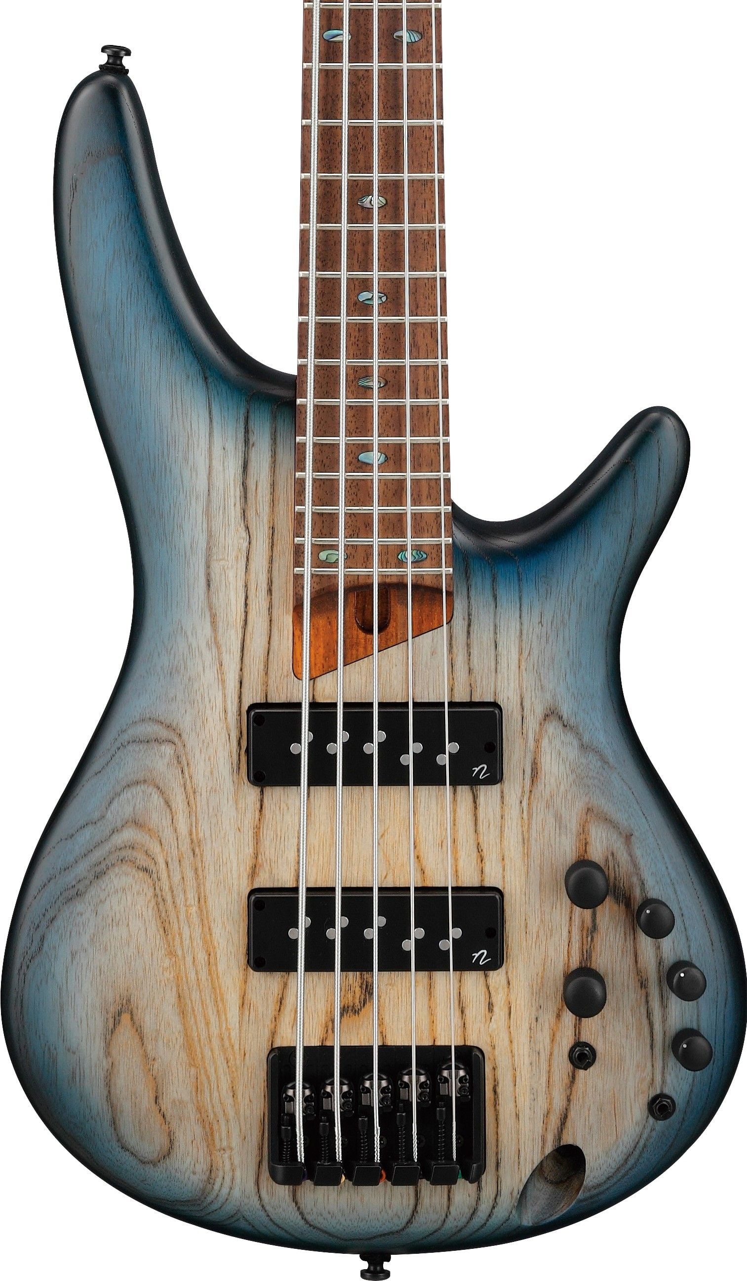 Ibanez SR605ECTF Bajo Eléctrico de 5 Cuerdas Cosmic Blue Starburst Flat SR605E-CTF