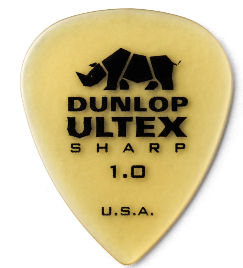 Dunlop Ultex Sharp de 1,0 mm Pack6 Un. 433P100