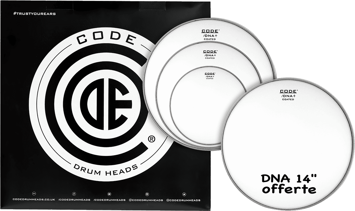 Code Pack DNA Coated Fusion + 14" DNA Coated TPDNACTDF