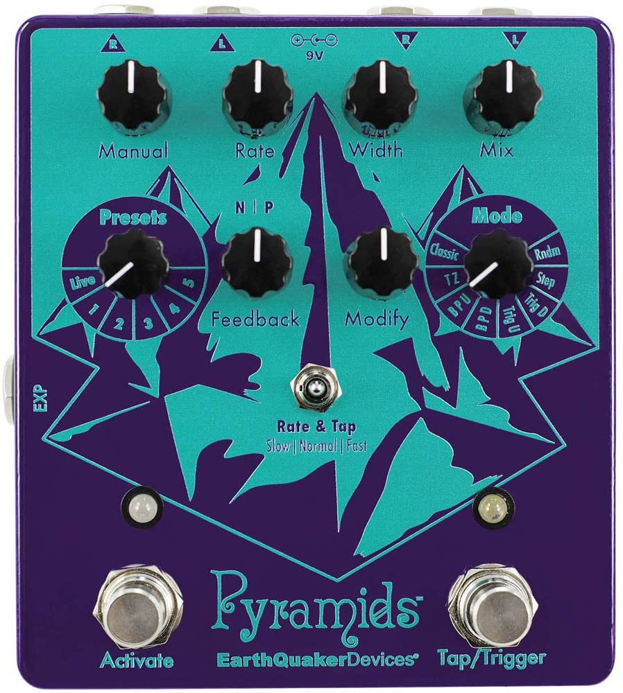 Earthquaker Devices Pyramids Pedal Flanger Pyramids