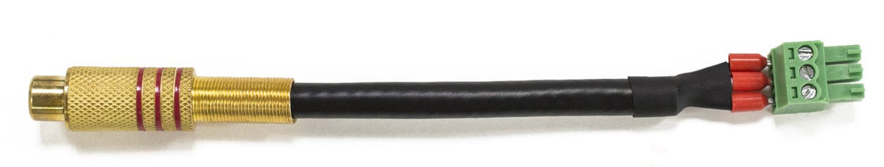 Ecler Adaptador Euroblock 3 Pines - RCA Mono CNXERCAEBAD