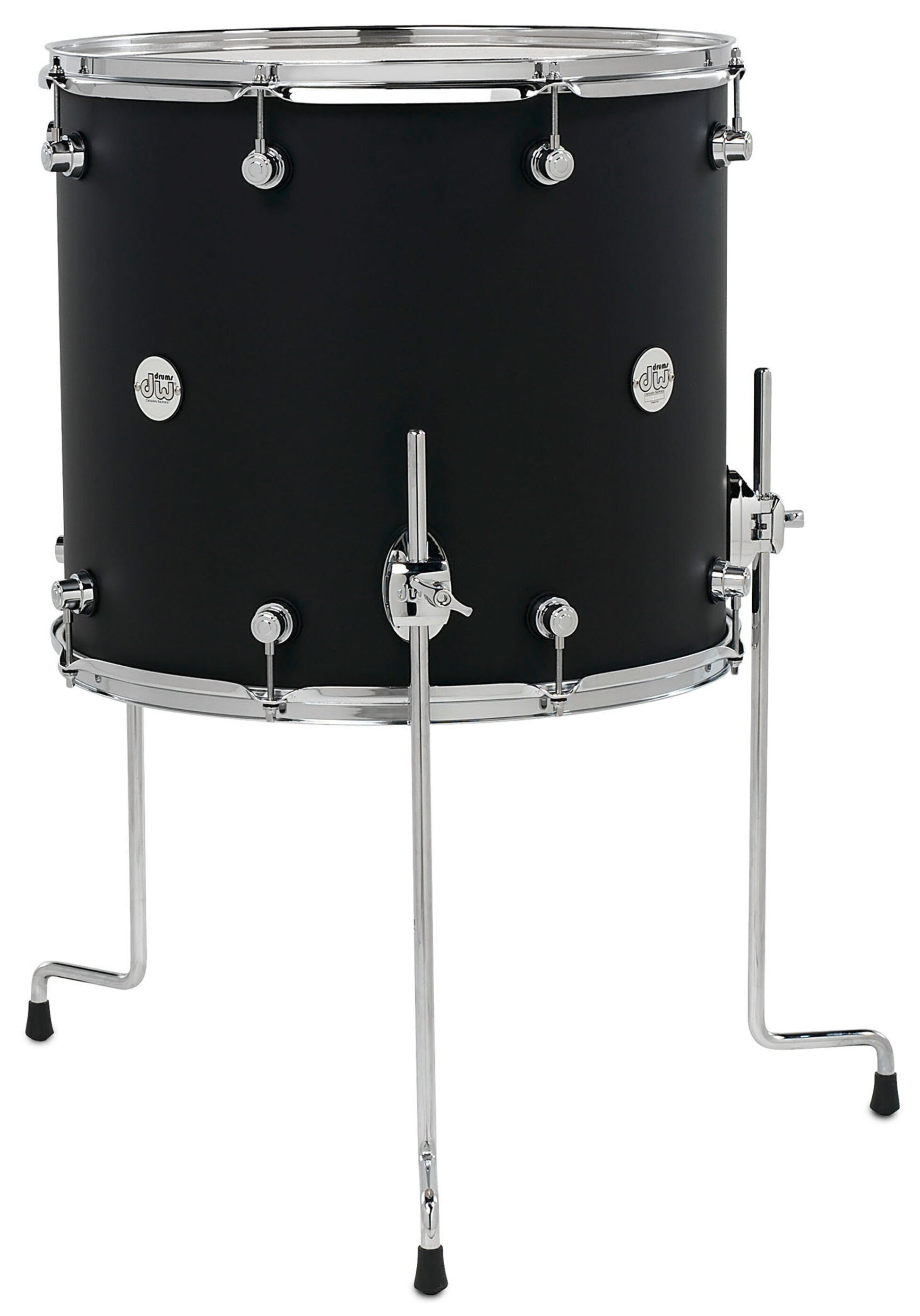 Drum Workshop DDLG1618TTBL Tom Base Design Black Satin DDLG1618TTBL