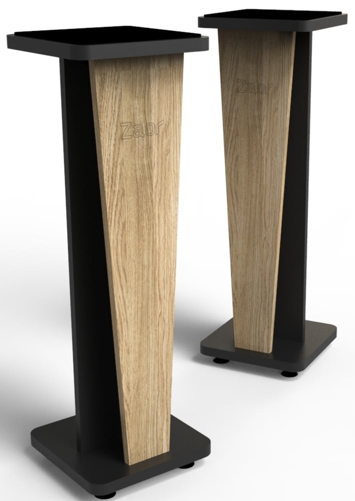 Zaor Stand Croce 36 Oak/Black Soporte altavoz 2 unidades Stand Croce 36 Oak/Black Soporte altavoz 2 unidade