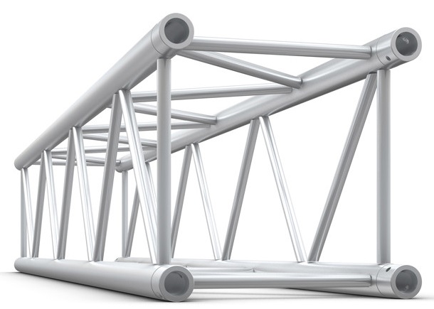 Showtec FQ40200HD Trusses rectos de 2000mm para trabajo pesado Pro-40 cuadrado F FQ40200HD