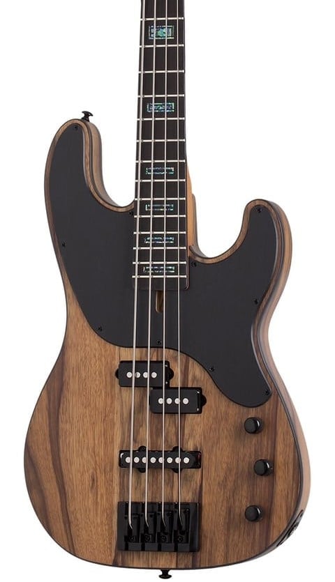 Schecter Moderl T-4 Exotic Black Limba BL Bajo Eléctrico MODEL-T 4 EXOTIC BLACK LIMBA BL