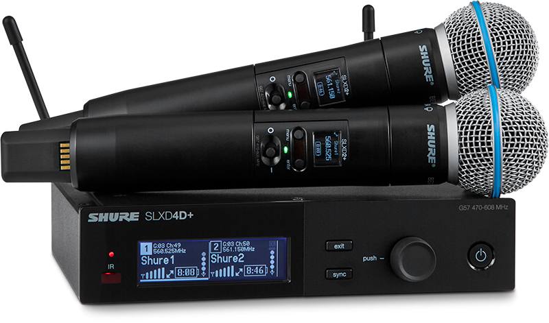 Shure SLXD24D+ E/BETA58 S50 SLXD24D+ E/BETA58 S50
