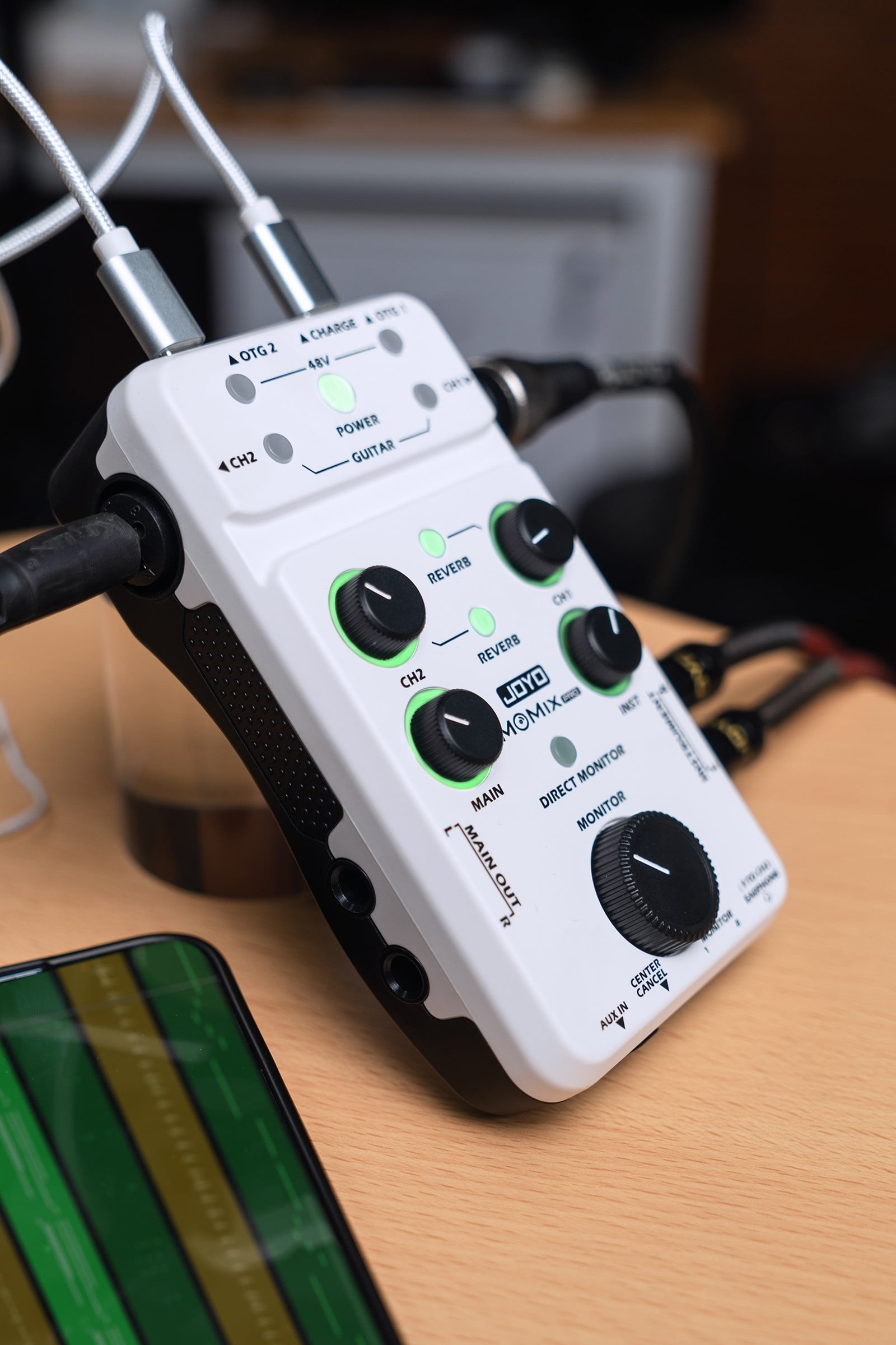 Joyo Momix-Pro - Interface // Mezclador De Audio Profesional Portatil MOMIX-PRO