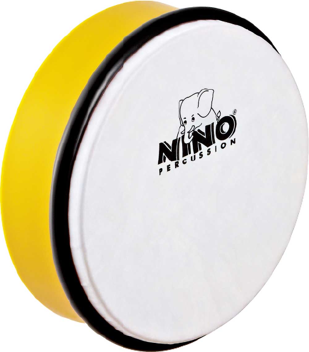 Nino Percussion Pandero Plastico 6\' Amarillo N NINO4Y