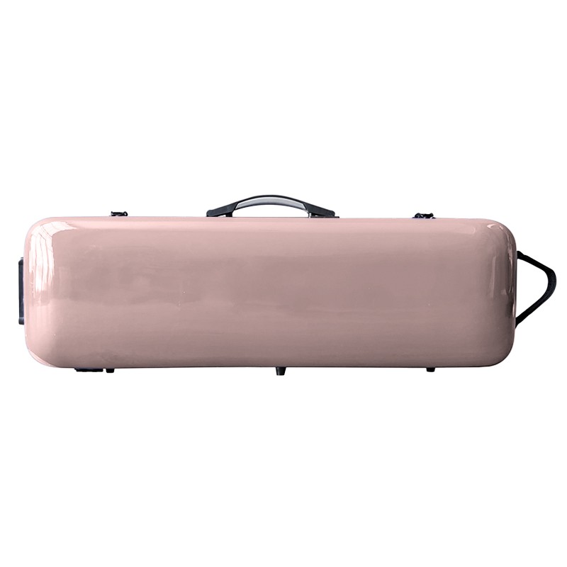 Rapsody Estuche de violín rectangular Rainbow 4/4 Pink Rosa ACEVIRARERO