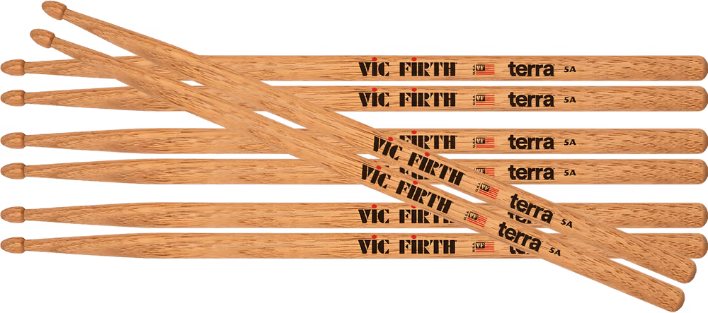 Vic Firth Baquetas Vf American Classic Terra X5A (Pack 4) PVFPX5AT4PK
