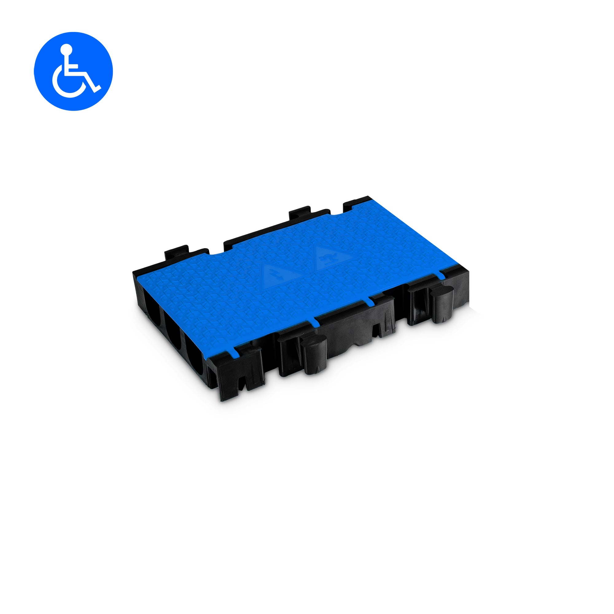 Defender 3 2D BLU HALF MID SECTION - sistema modular 3 canales azul sección 86900250BLU
