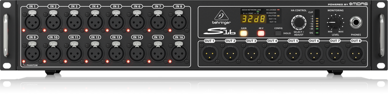 BEHRINGER S-16 Snake Caja Escenario Digital 16 Entradas S16